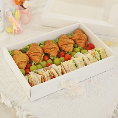 Croissant + Sandwich Party Box